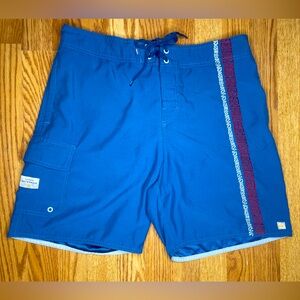 Quicksilver Waterman Collection board shorts with mesh liner and Velcro fly